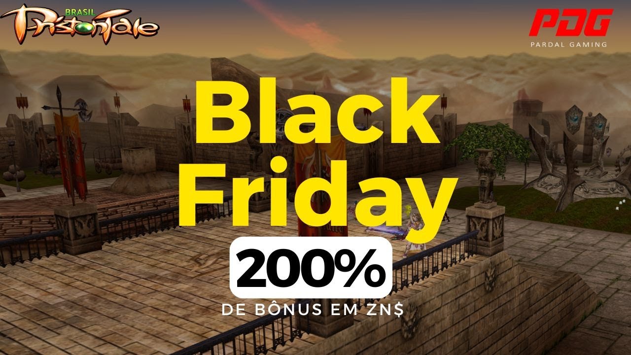 🔴 BLACK FRIDAY NO PRISTON TALE BRASIL - 200% DE B&Ocirc;NUS DURANTE 24 HORAS - CUPOM PARDAL 10% OFF