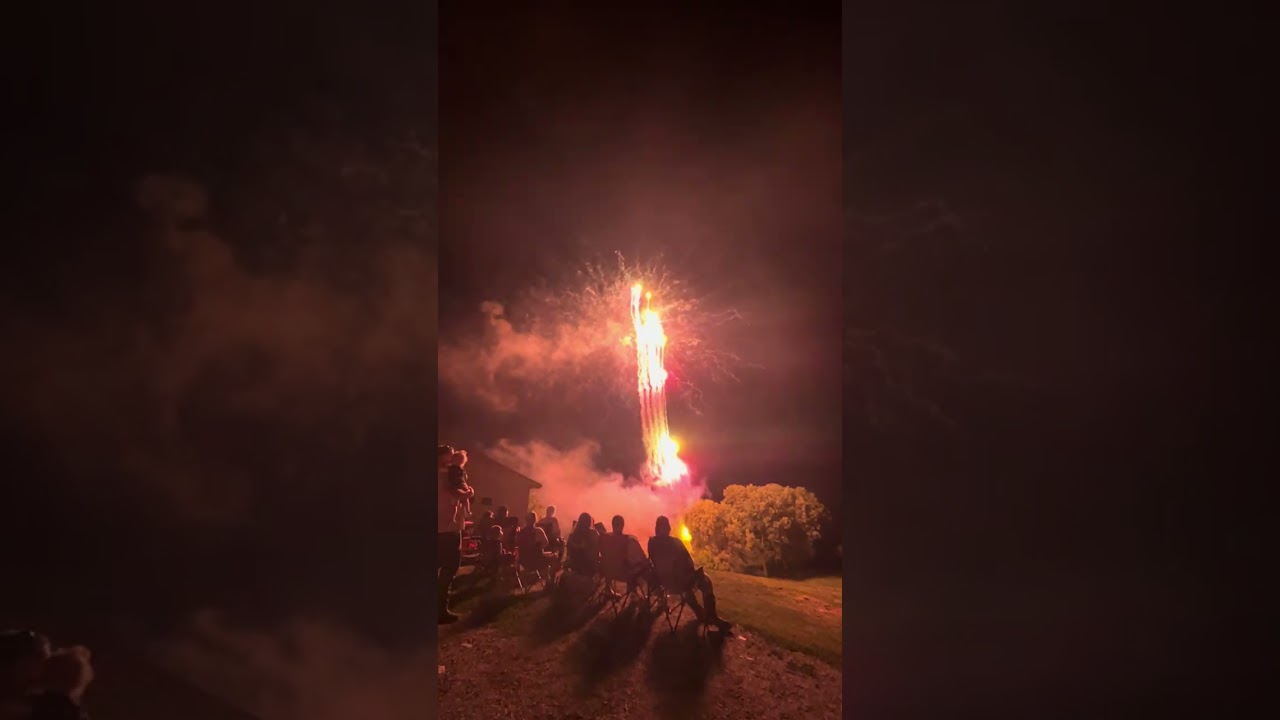 2025 Back yard firework show!! (7k worth of product)