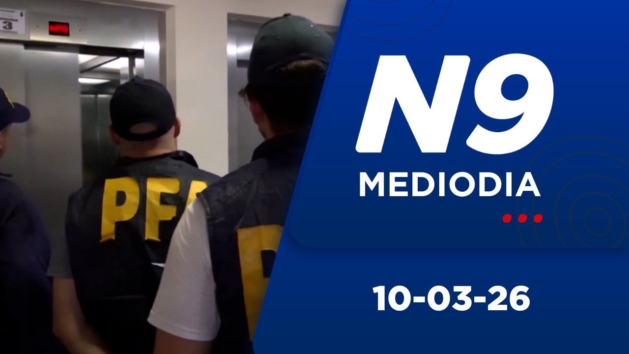 NOTICIERO 9 - MEDIODIA - 10.03.26