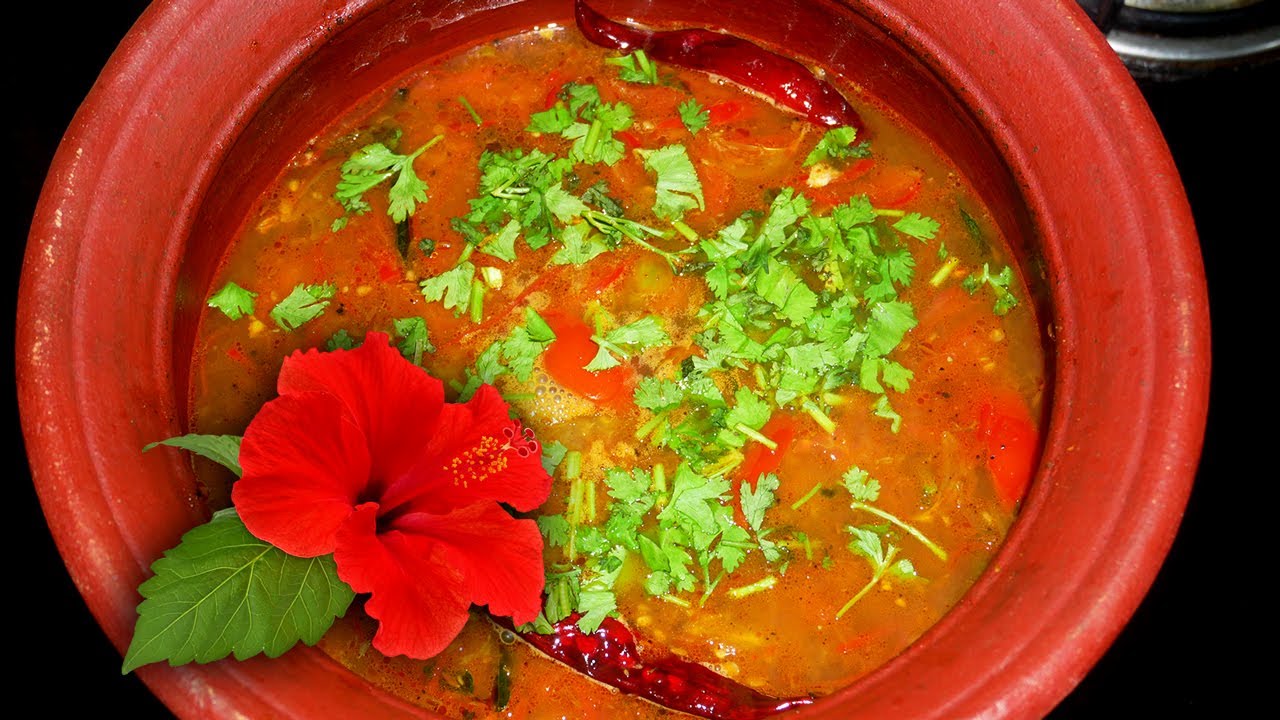 Hibiscus Rasam Recipe | Basic South Indian Rasam | Pepper Rasam | Milagu Rasam | Tomato Rasam