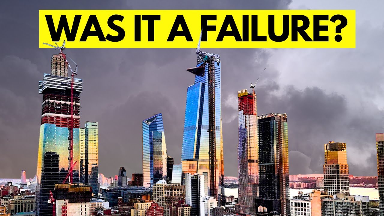 Почему Hudson Yards достроен лишь наполовину?