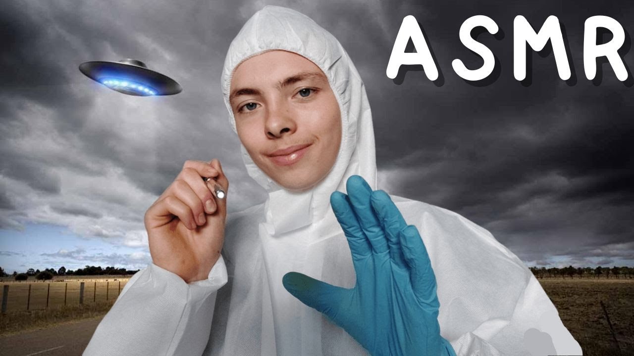 ASMR FR: Roleplay👽POV tu es un alien je t'examine👽