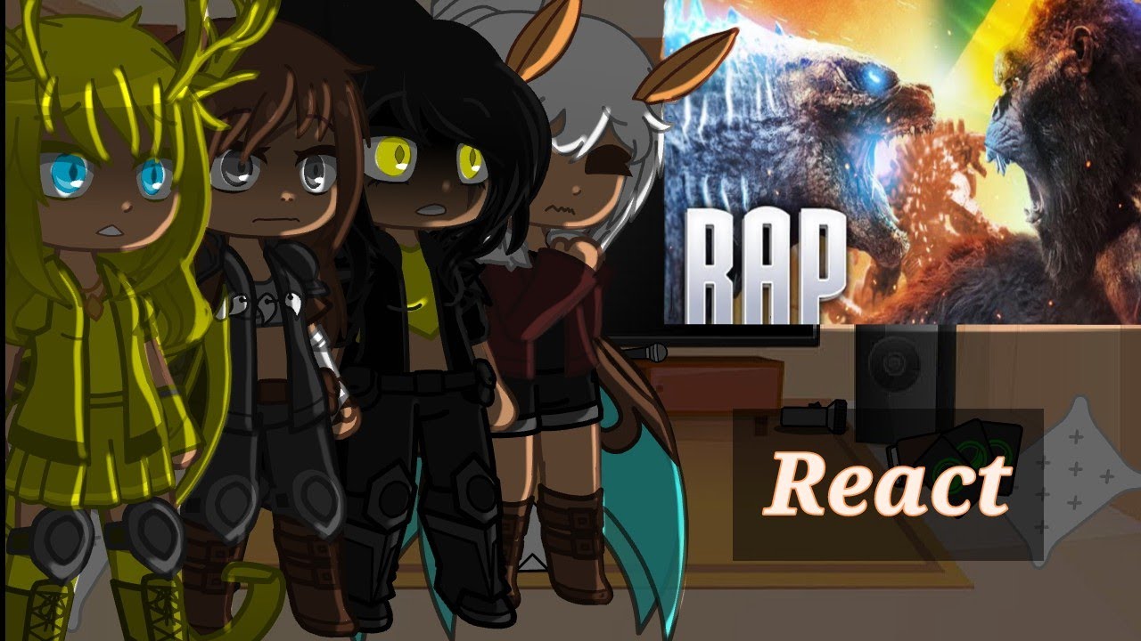 •||Female kaijus react rap do Godzilla vs Kong Não me curvo a ninguém || (tf: Papyrus da batata)