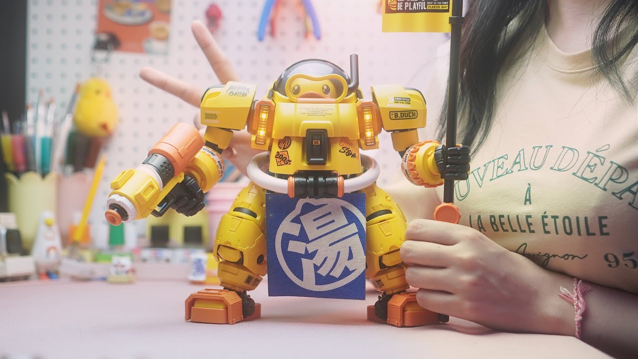 제목은 오리 프라모델로 하겠습니다, 근데 이제 메카를 곁들인 (스파덕 메카 프라모델)