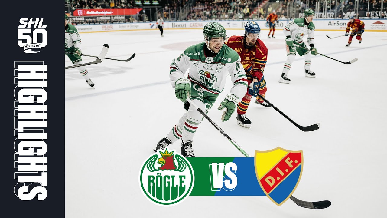 Rögle vs Djurgården | 29 januari 2026 | Highlights