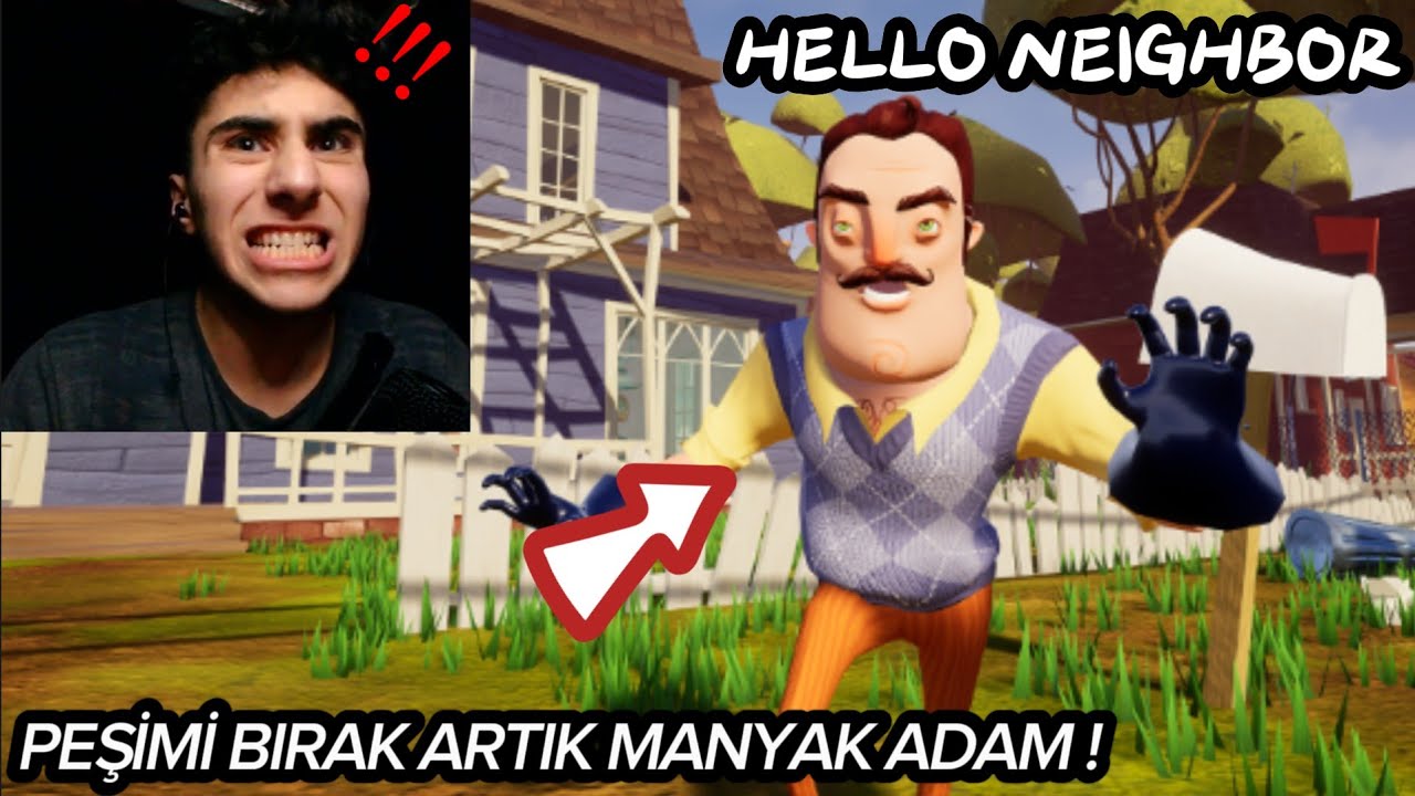 KATİL KOMŞU BENİ &Ccedil;ILDIRTTI ! - HELLO NEİGHBOR