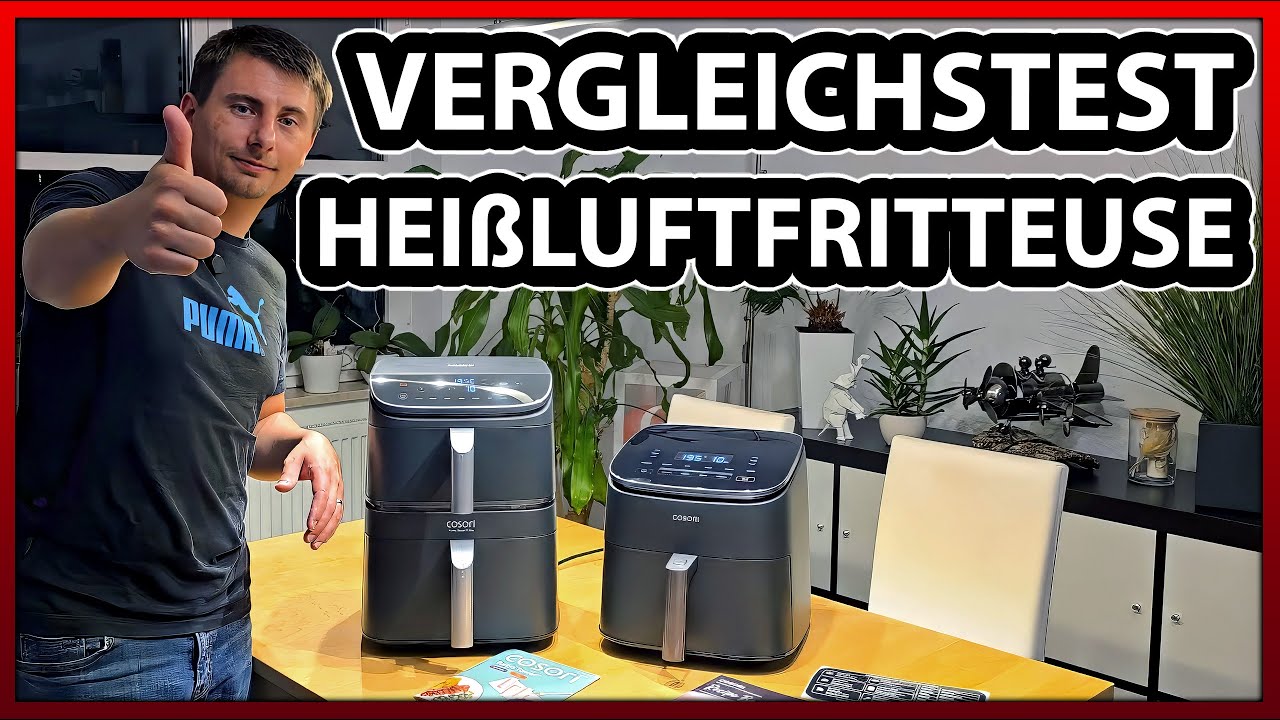 🔥 VERGLEICHSTEST HEIßLUFTFRITTEUSEN - COSORI Turbo Tower Pro vs. Turboblaze - detailierter TEST 🥩