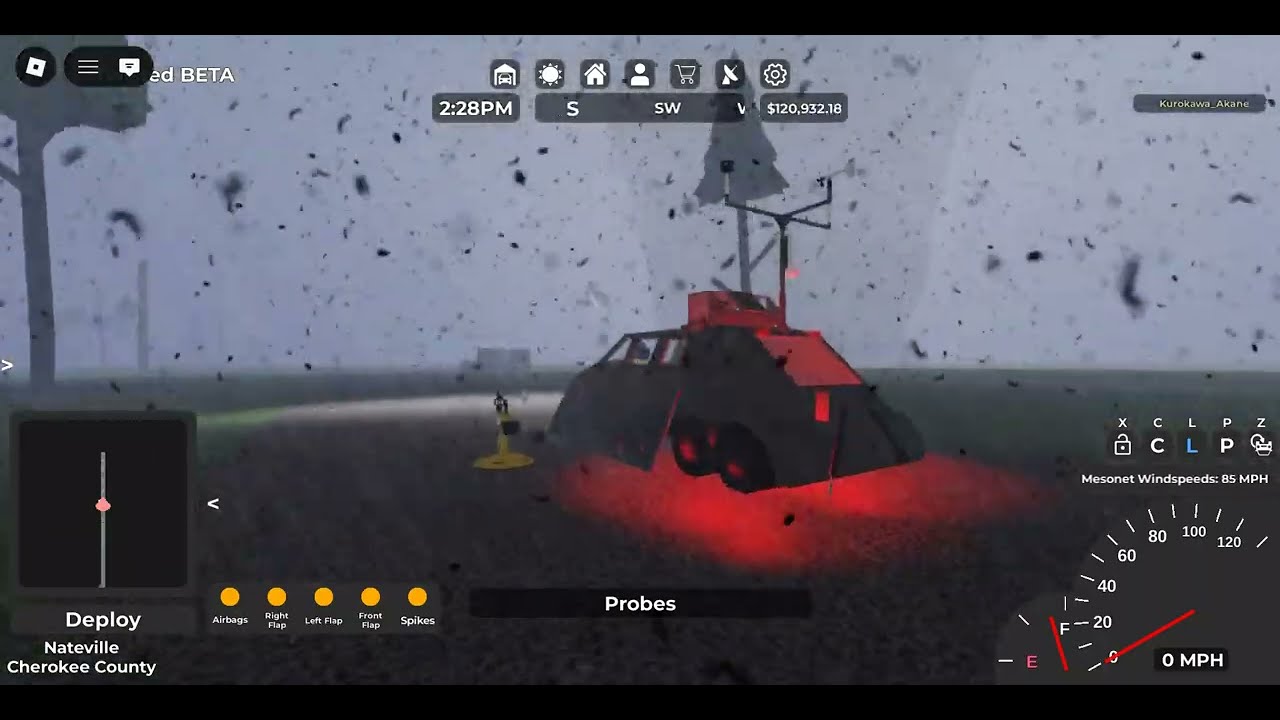 Violent Big Cone Tornado Core Intercept