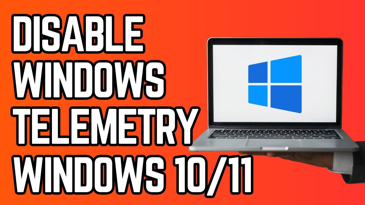 How to Disable Windows Telemetry Windows 10 & 11 (Regedit)
