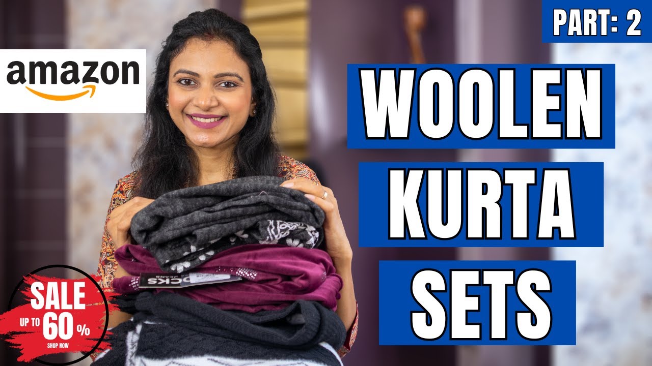 Amazon Woolen Kurta Set Haul | Winter Kurta Sets from Amazon