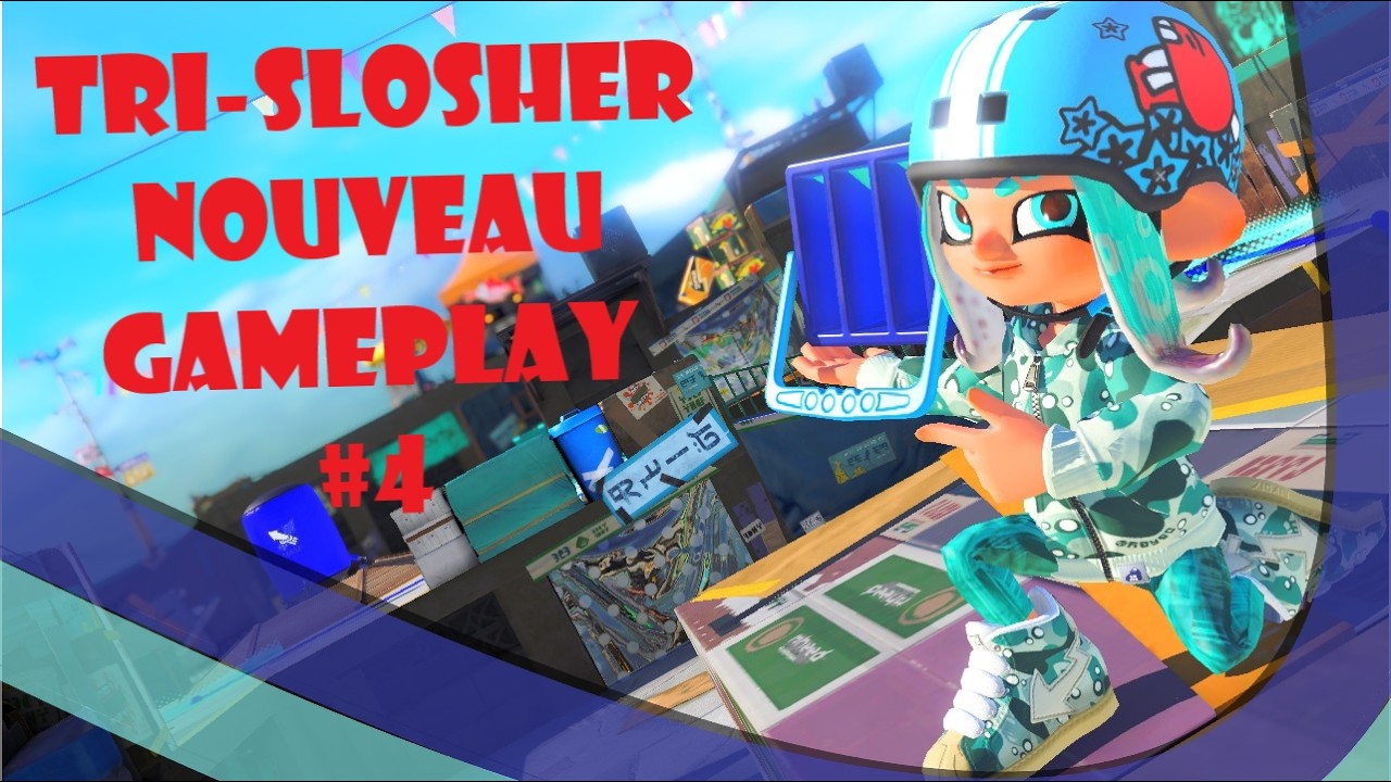 Tri-Slosher Nouveau Gameplay #4 - Splatoon 3 | Anarchy Battle (TC)