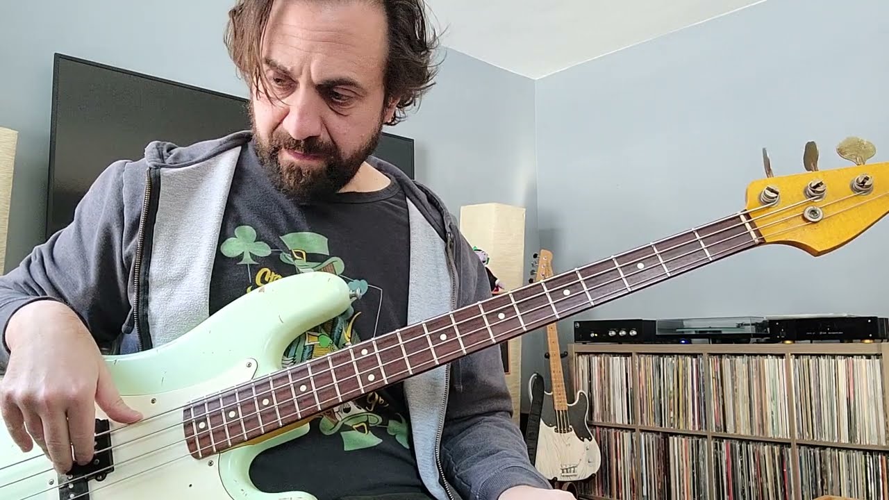 2006 Nash PB-63 Surf Green Alder / RW Precision P-bass