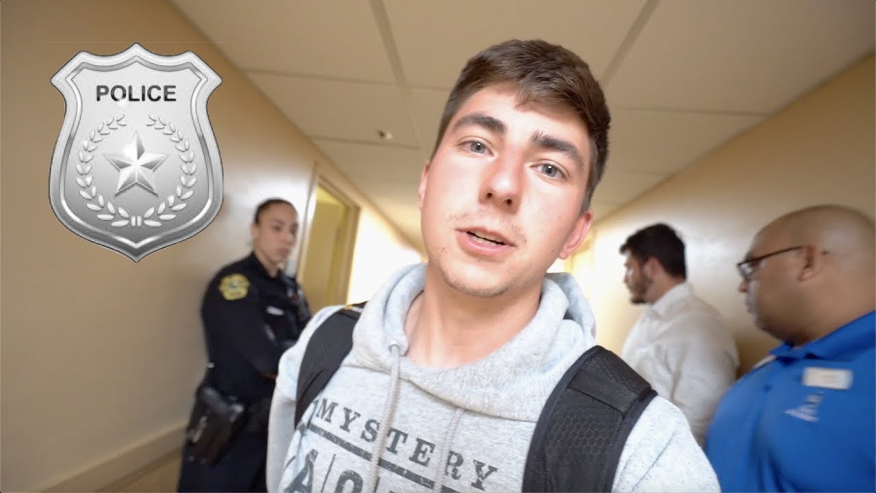 ESCORTED OUT OF A HOTEL (NOT CLICKBAIT)