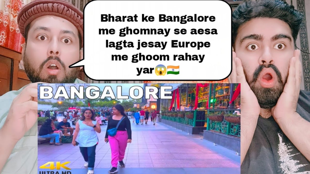 Bangalore Silicon Valley of India walking tour | Pakistani Reaction 
