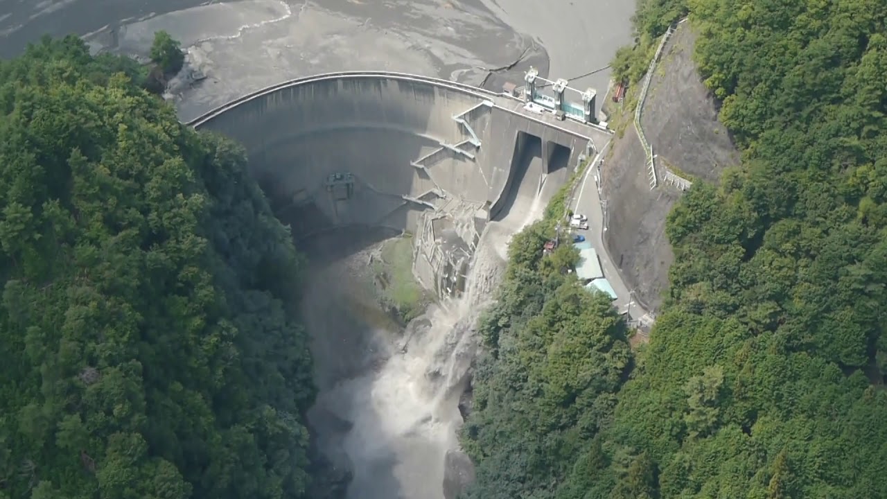雨畑ダム湖底　大量のヘドロ【サクラエビ異変】