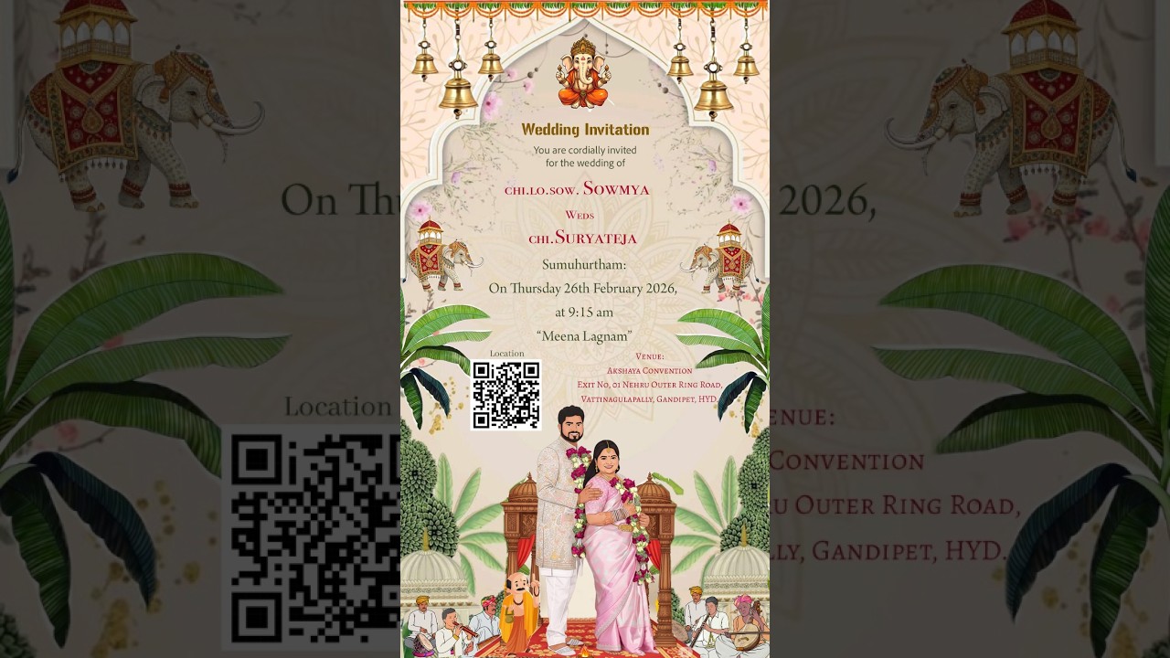Sowmya and Suryateja Wedding