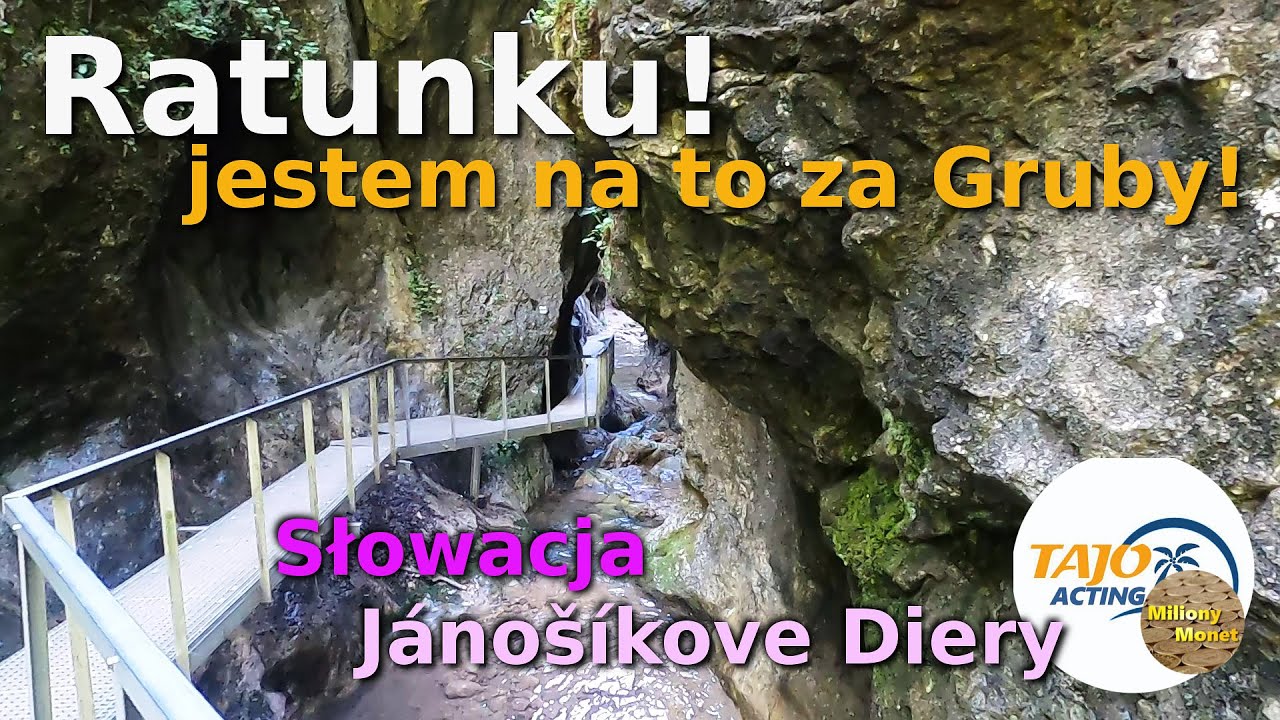 Jánošíkove Diery Słowacja Terchova. Fajna wycieczka na szlaki Małej Fatry Vanlive opel combo long.