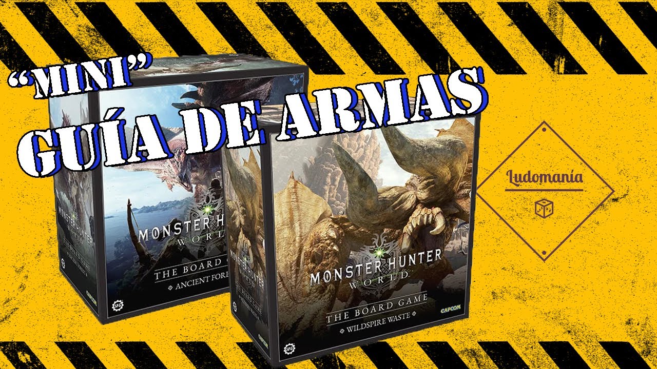 Ludomanía: Mini guía de armas de Monster Hunter.