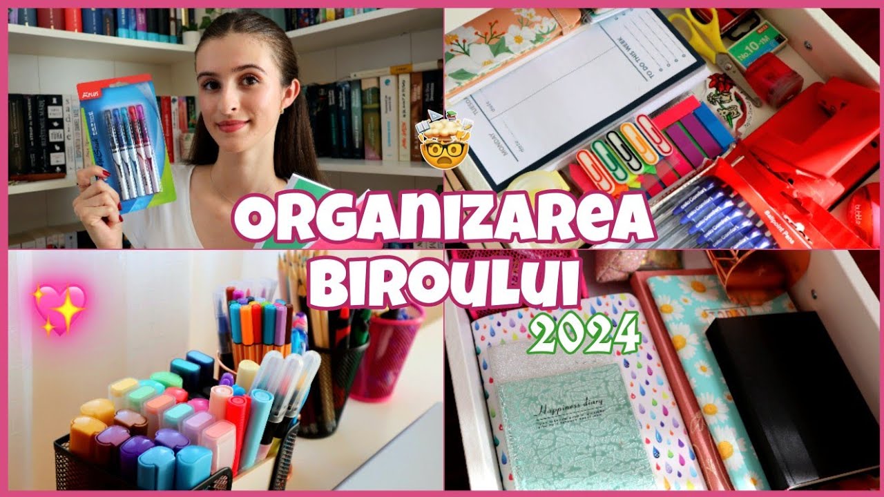 📝 BACK TO SCHOOL || ORGANIZAREA BIROULUI 2024