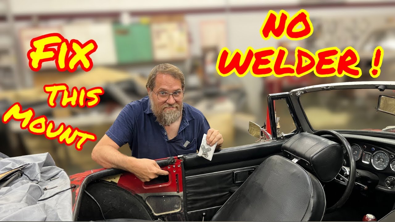 MGB Top Mount Repair - With no Welding