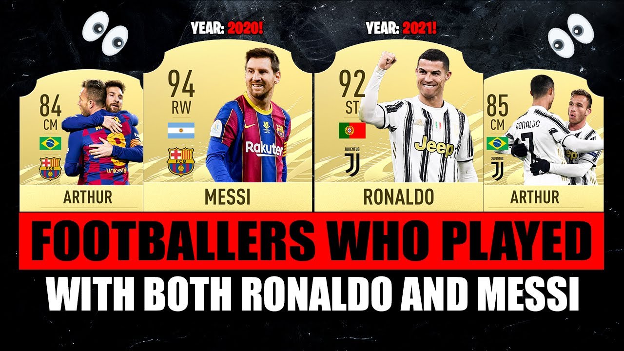 FOOTBALLERS Who Played With Both RONALDO AND MESSI! 😱🔥