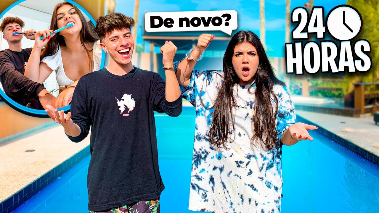 24 HORAS ALGEMADO COM A LUIZA PARENTE NA MANSÃO DE NATAL!