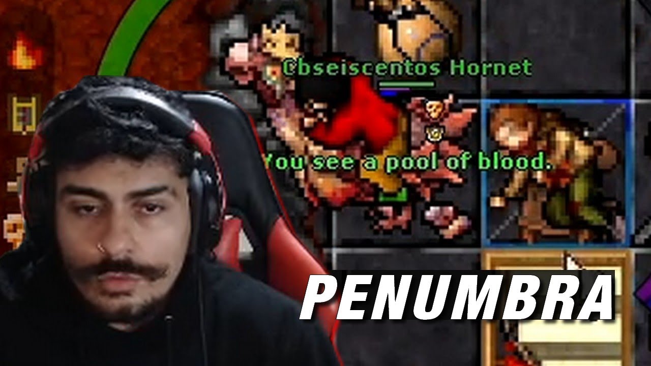 É assim que um PK se diverte em um novo servidor de TIBIA (PENUMBRA)