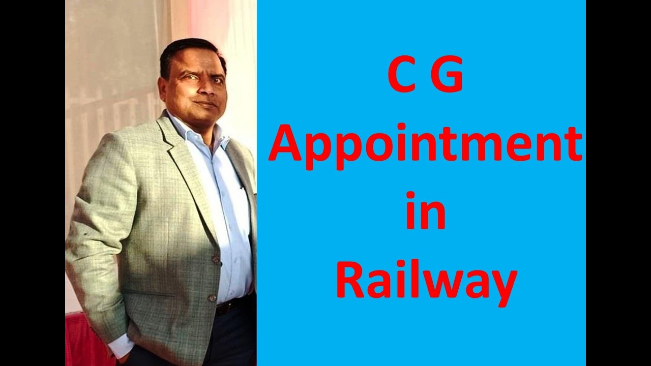 Training on CG appointment in Railway