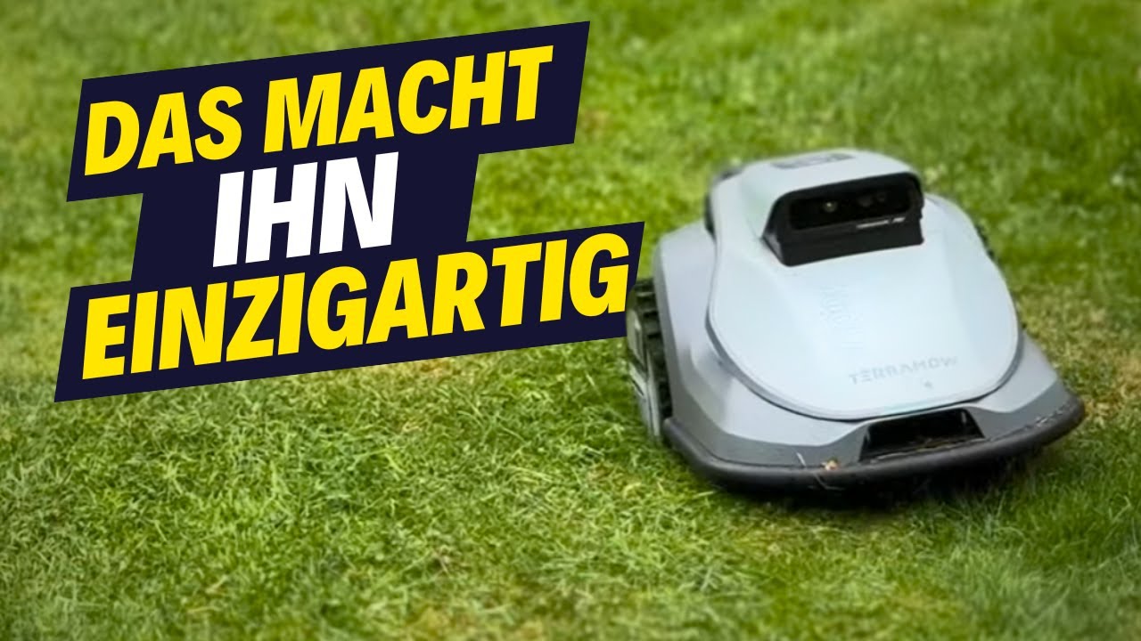 Dieser Mähroboter denkt selbst! Terramow V1000 Review