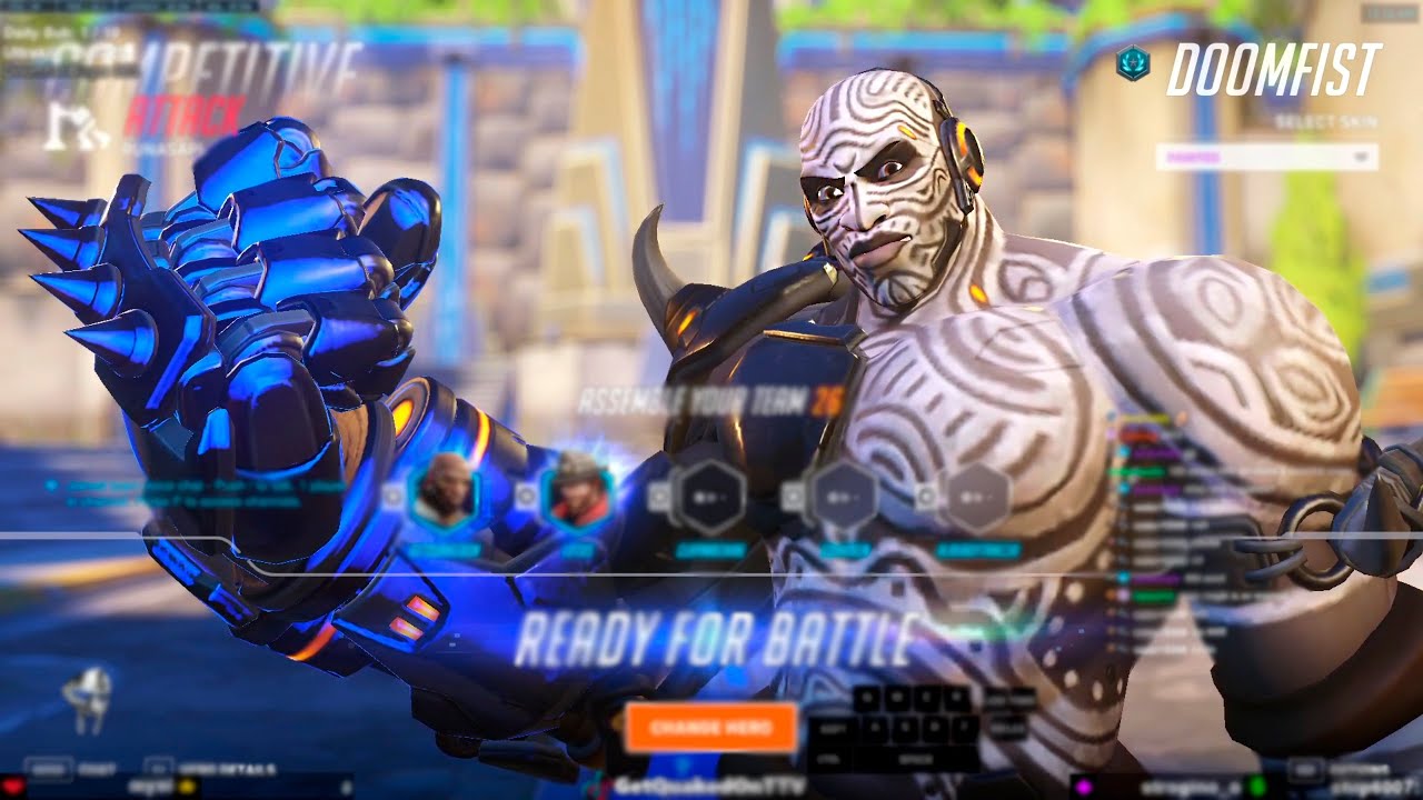 GETQUAKEDON DOOMFIST MAIN - OVERWATCH 2 SEASON 11 TOP 500