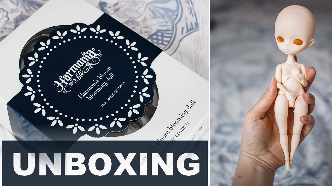 UNBOXING Harmonia bloom ~ blooming doll | MAKE IT OWN kit