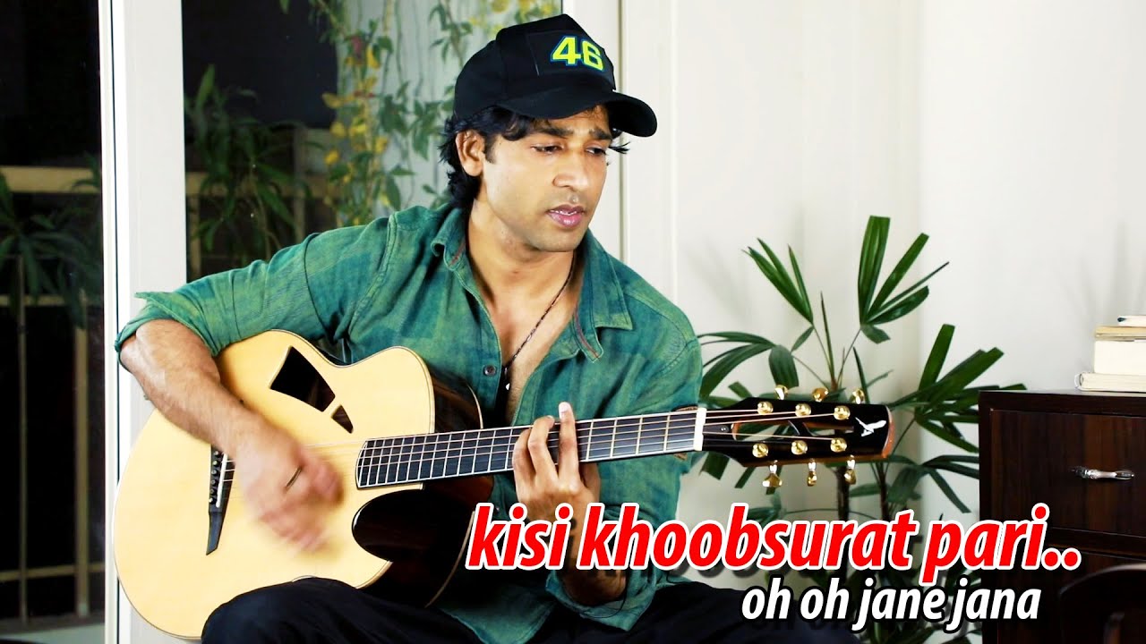 KISI KHOOBSURAT PARI JAISI HOGI | OH OH JANE JANA GUITAR LESSON BY VEER KUMAR