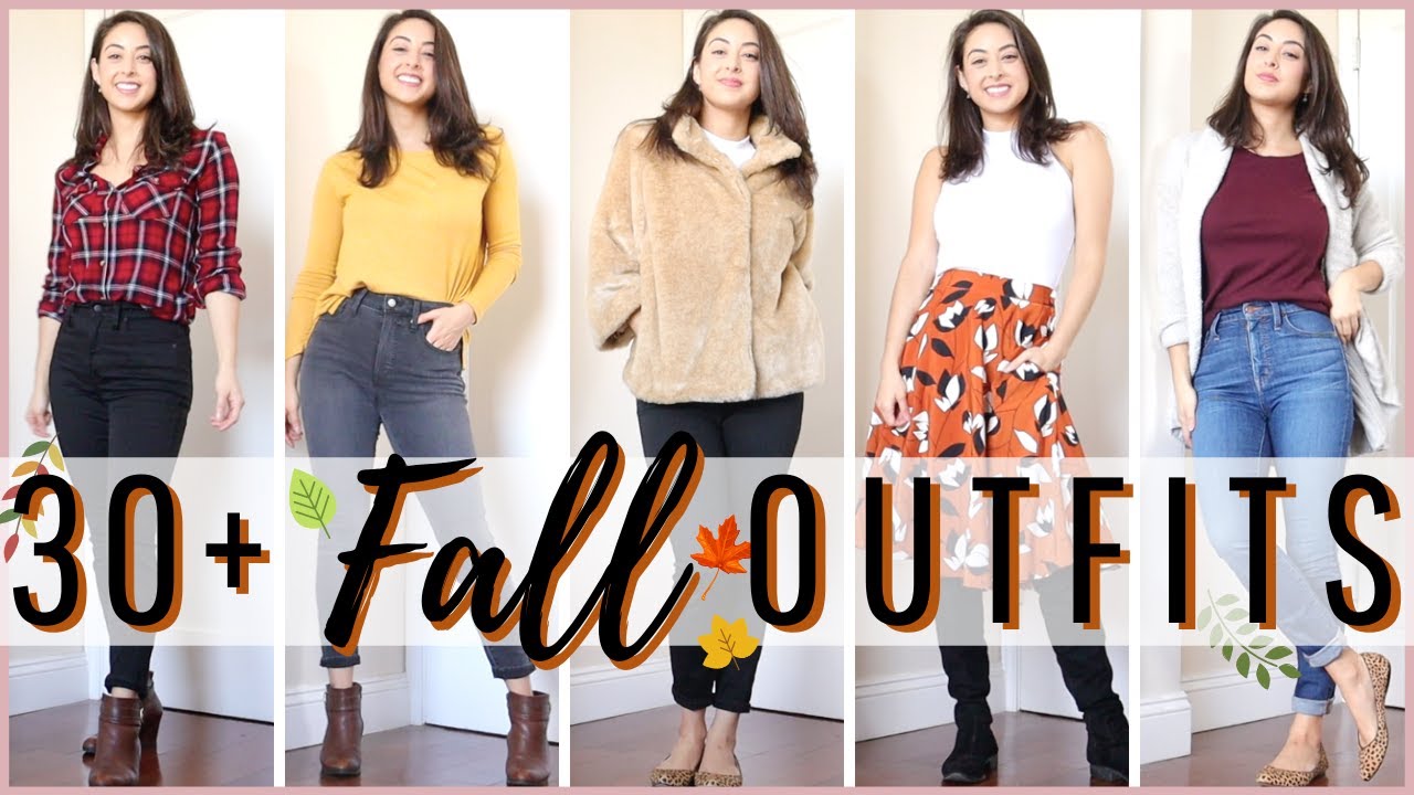 Capsule Wardrobe Outfits for Fall 2020! 15 items = 30+ Outfits