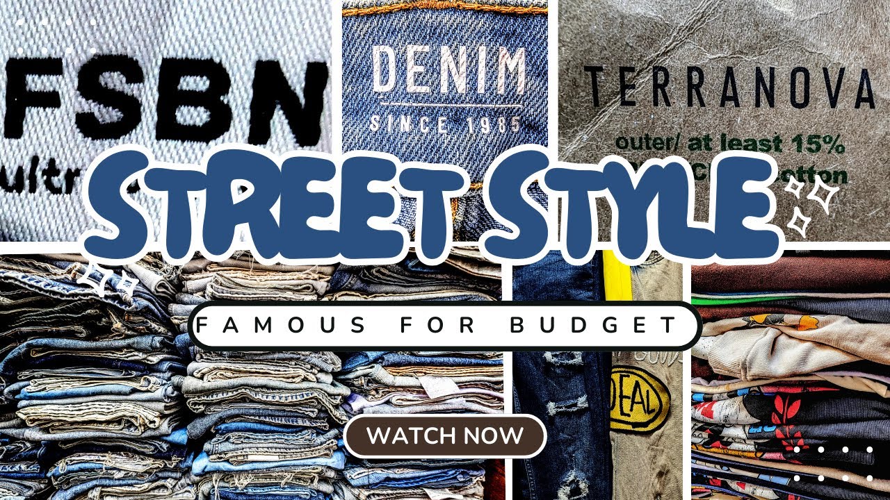 Street Style! I Found ALL the Best Baggy Pants In Dhaka Hope Market!(Budget) In City | Hope Market🔥💯