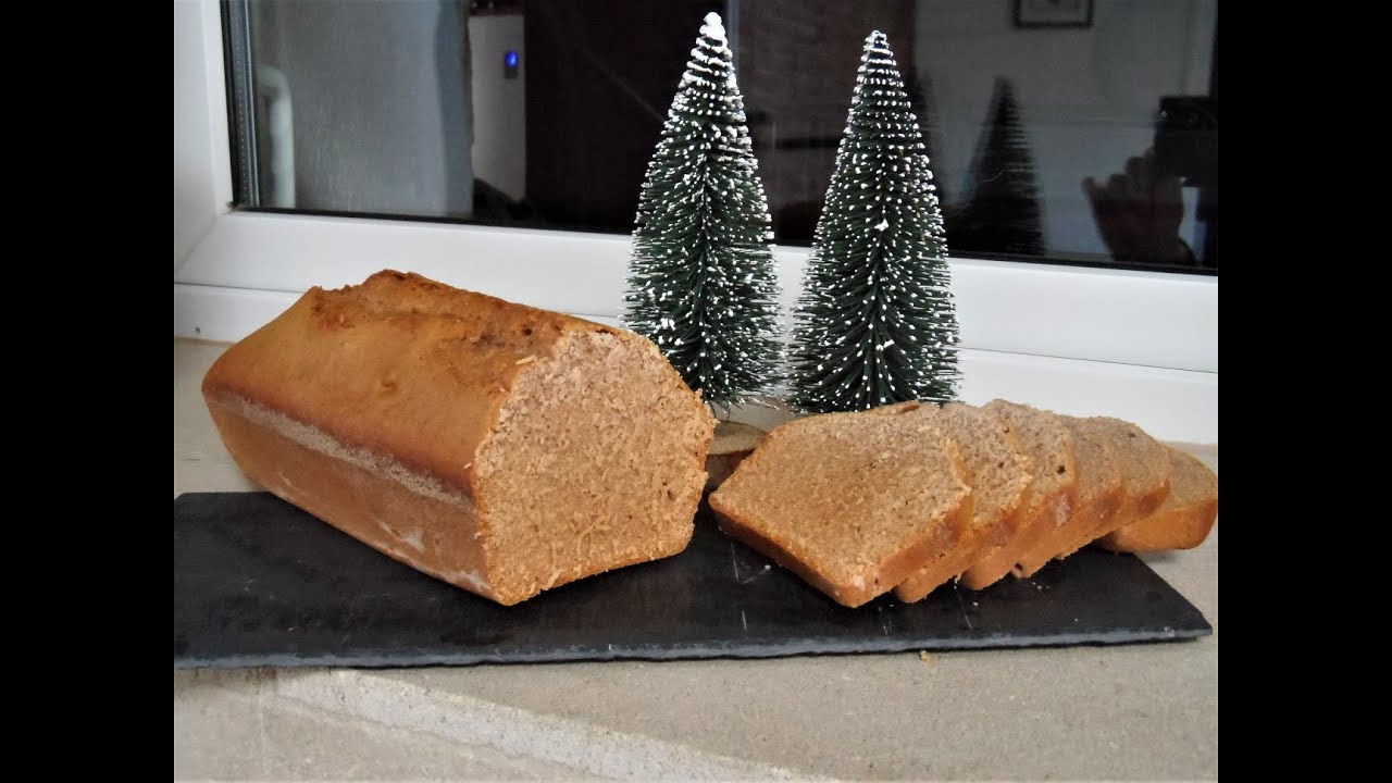 RECETTE DE PAIN D'EPICES spécial fois gras, SANS OEUFS  ne se casse pas
