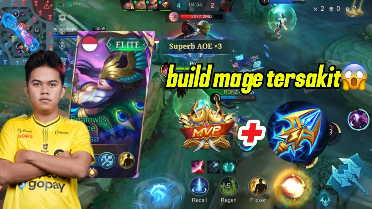 top global pharsa, pake buid andalan onic sanz di mpl, musuh langsung minta nyerah!! 😱😱😱