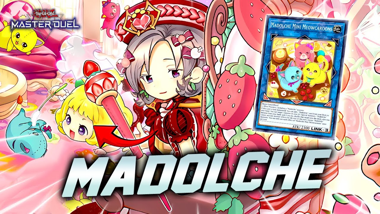 BOUNCE EVERYTHING ON THE FIELD❗ NEW MADOLCHE QUEEN TIARAFRAISE DECK  [Yu-Gi-Oh! Master Duel]