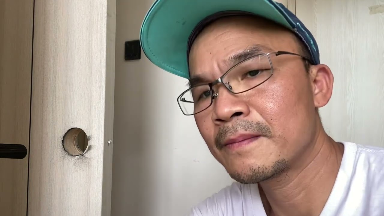 裝修學堂］教你如何安裝房門鎖，門🔒定住，開吼，#門鎖 #🔒 #裝修  #裝修設計  #門