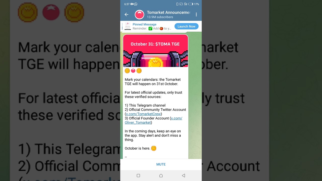 Tomarket Token Generation event. Tomarket listing. Toma Token. Tomarket Airdrop is October 31 2024