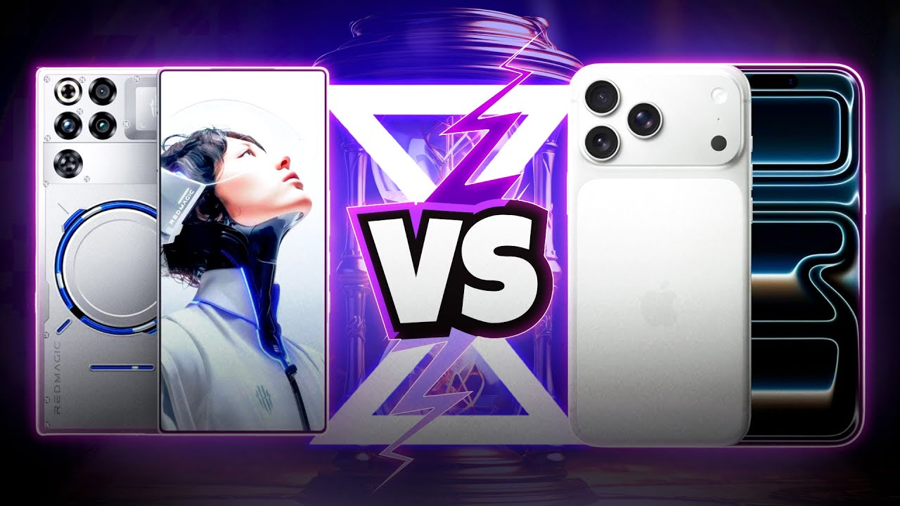 RedMagic 11 Pro Plus vs iPhone 17 Pro Max — Comparativo Completo