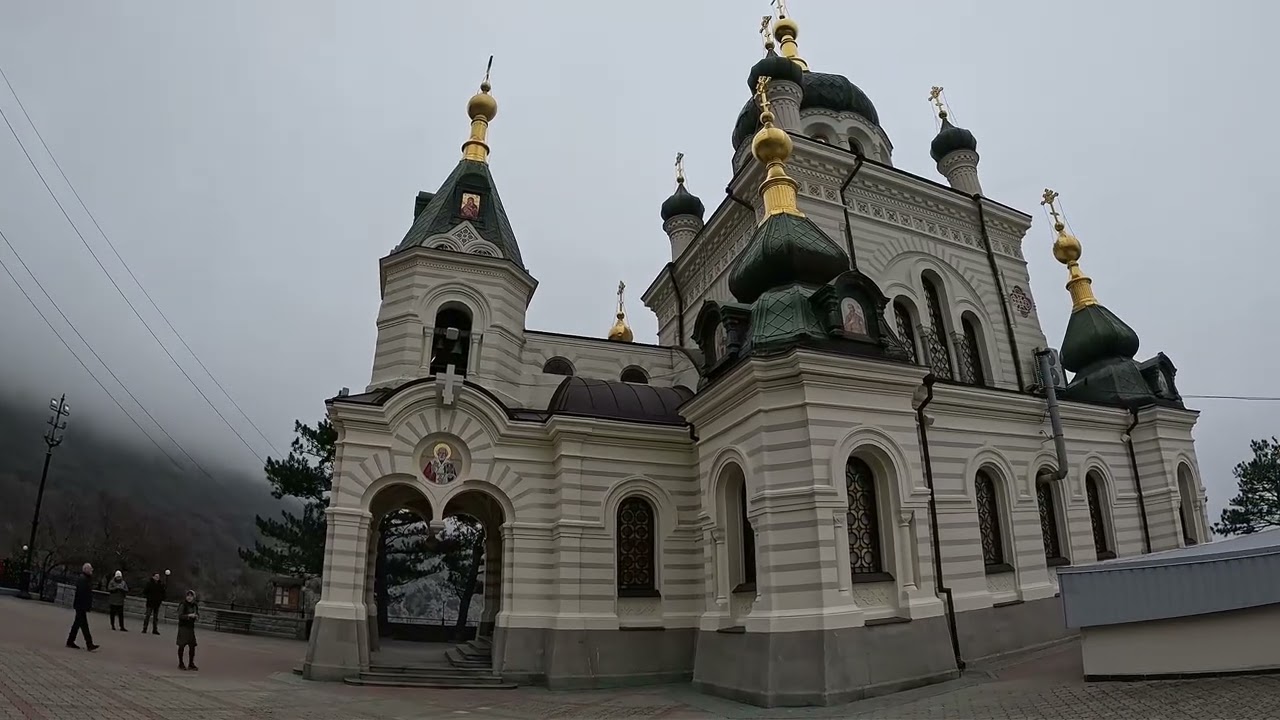Форос.Зимний Крым.Где Люди???