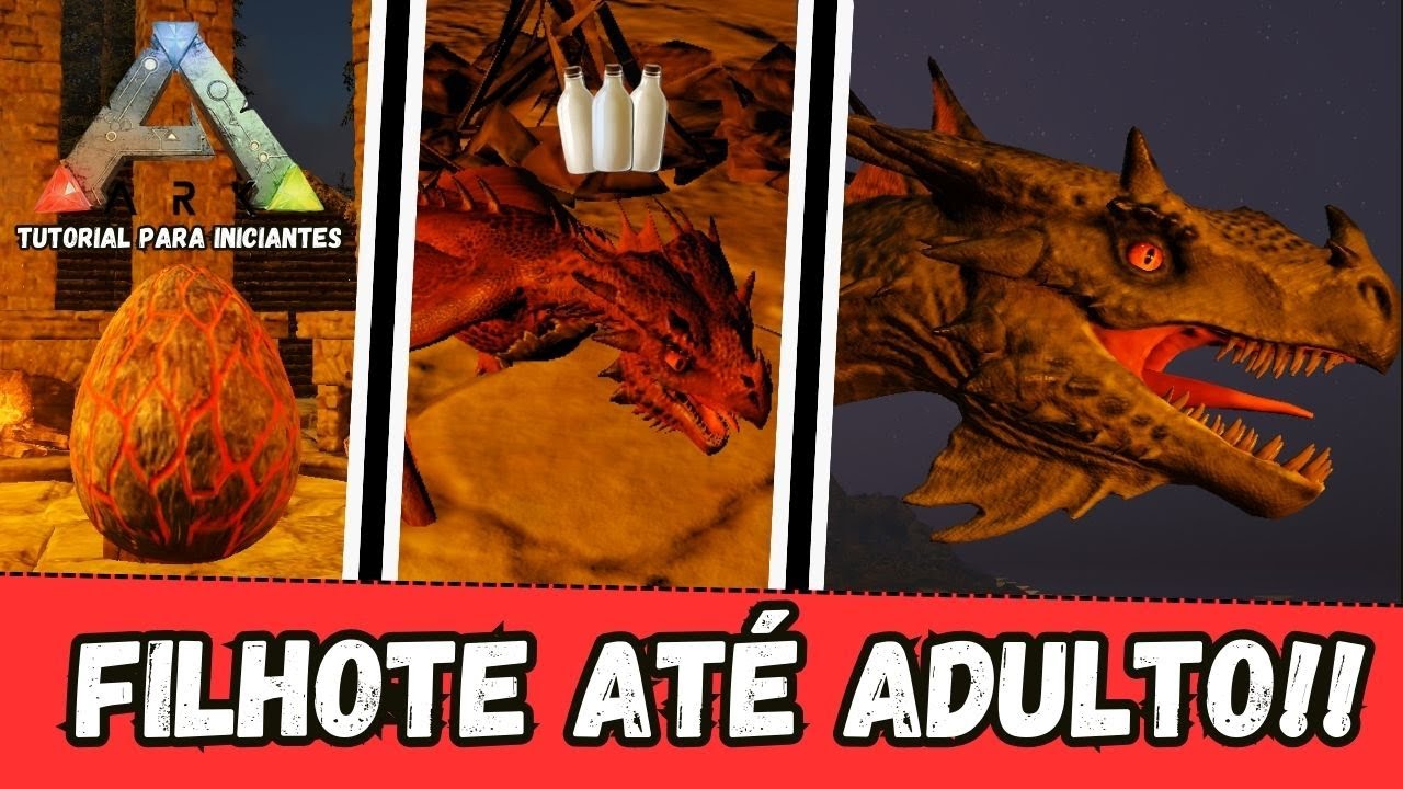 ARK: Survival envolved: Como Criar e Evoluir seu Filhote de WYVERN até a Fase Adulta!