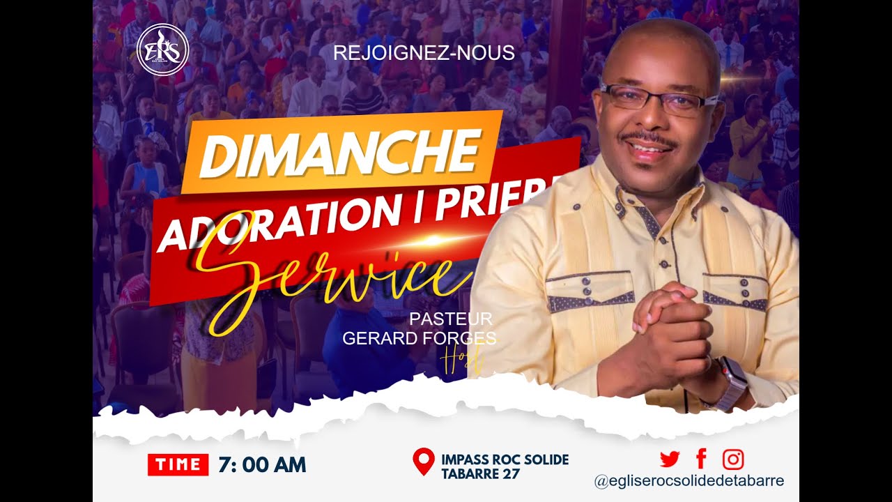 CULTE DU DIMANCHE 08 FEVRIER 2026 | OUI,L'ETERNEL EST AVEC NOUS...