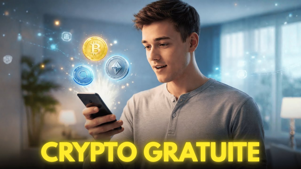 GAGNER DES CRYPTO GRATUITEMENT EN 2026 : tuto facile et qui rapporte vraiment ❌✅