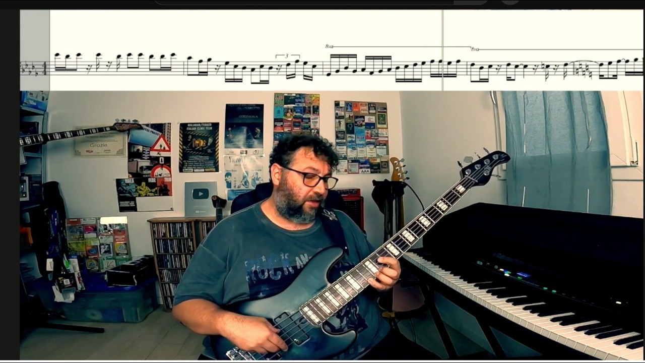 How to improvise on Bass - Improvisation Lesson - Federico Malaman