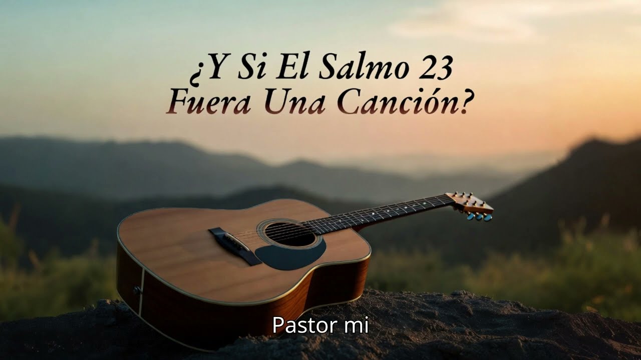 ¿Y Si El Salmo 23 Fuera Una Canción?