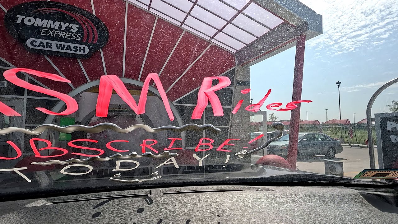Tommy's Express Car Wash Tunnel Huntley, IL GoPro 4K POV ASMR