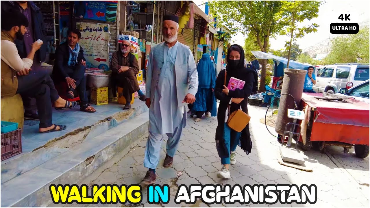 4k Walking in Baharistan Kabul | Afghanistan | 4K