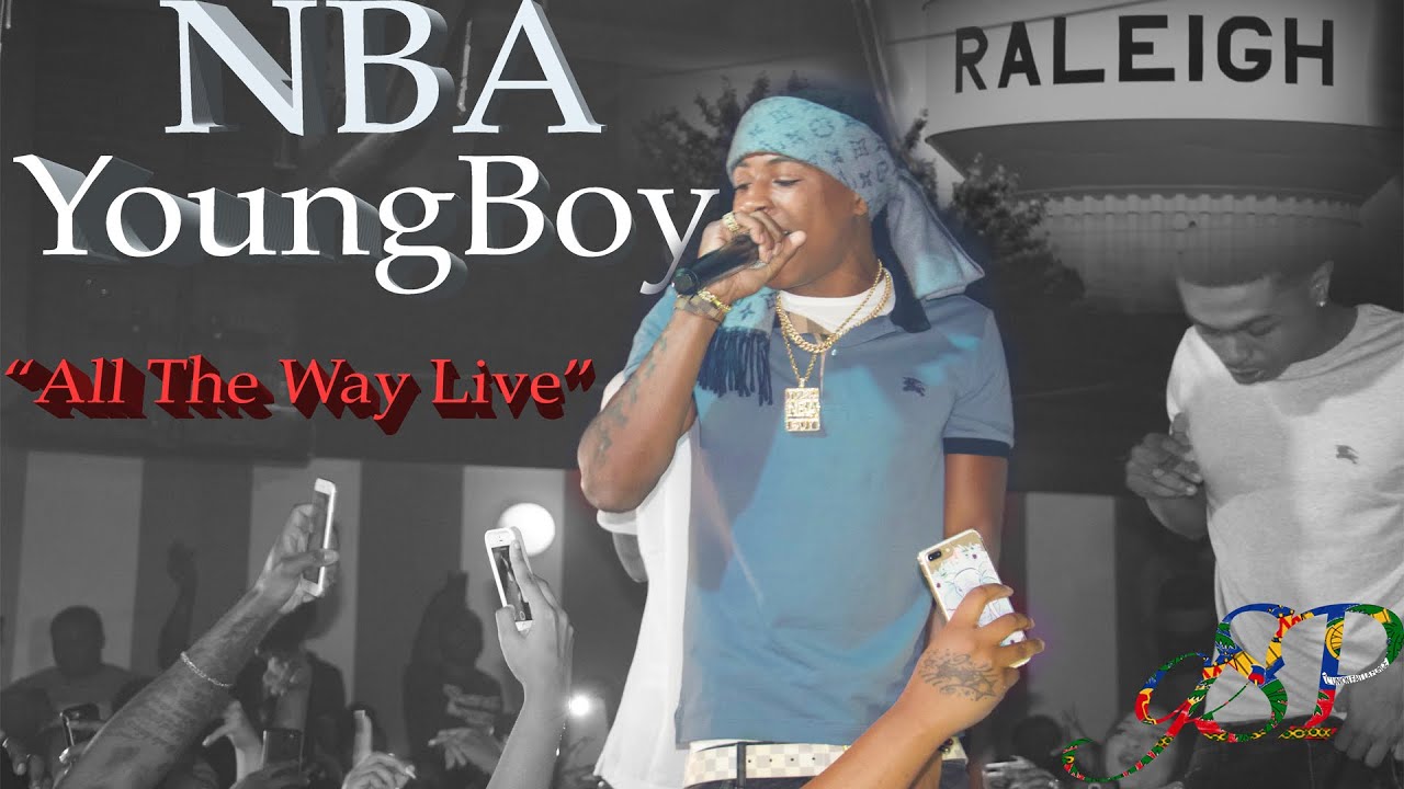 NBA YoungBoy Live in Raleigh, NC @ Divas | Performs Just Made A Play, Murder, and 38 Baby