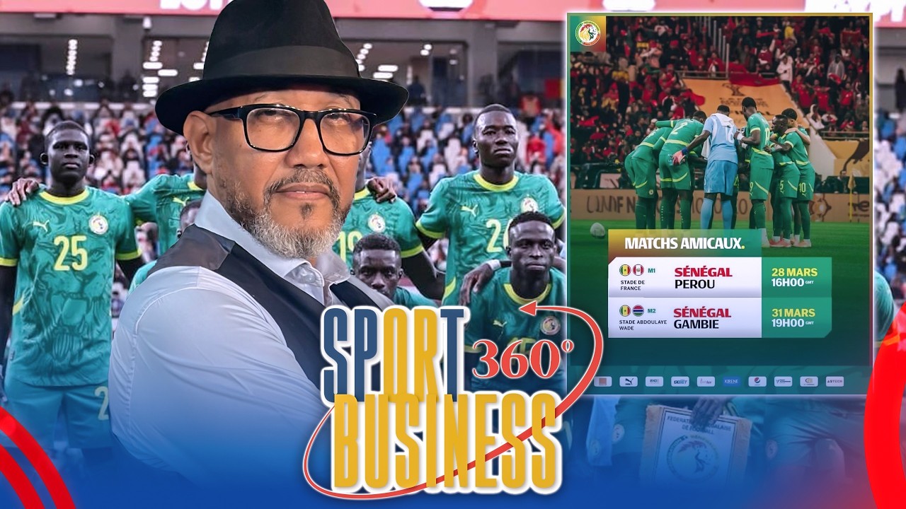 🛑Direct- Préparation Mondial 2026: La FSF dévoile les adversaires des Lions et ses dates...